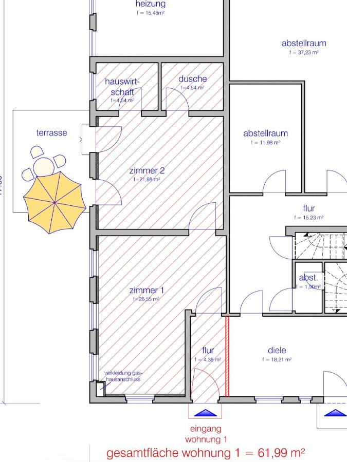 Premium Ferienwohnung Suedsonne 维岑豪森 外观 照片